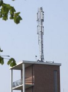 Antenne auf dem Dach